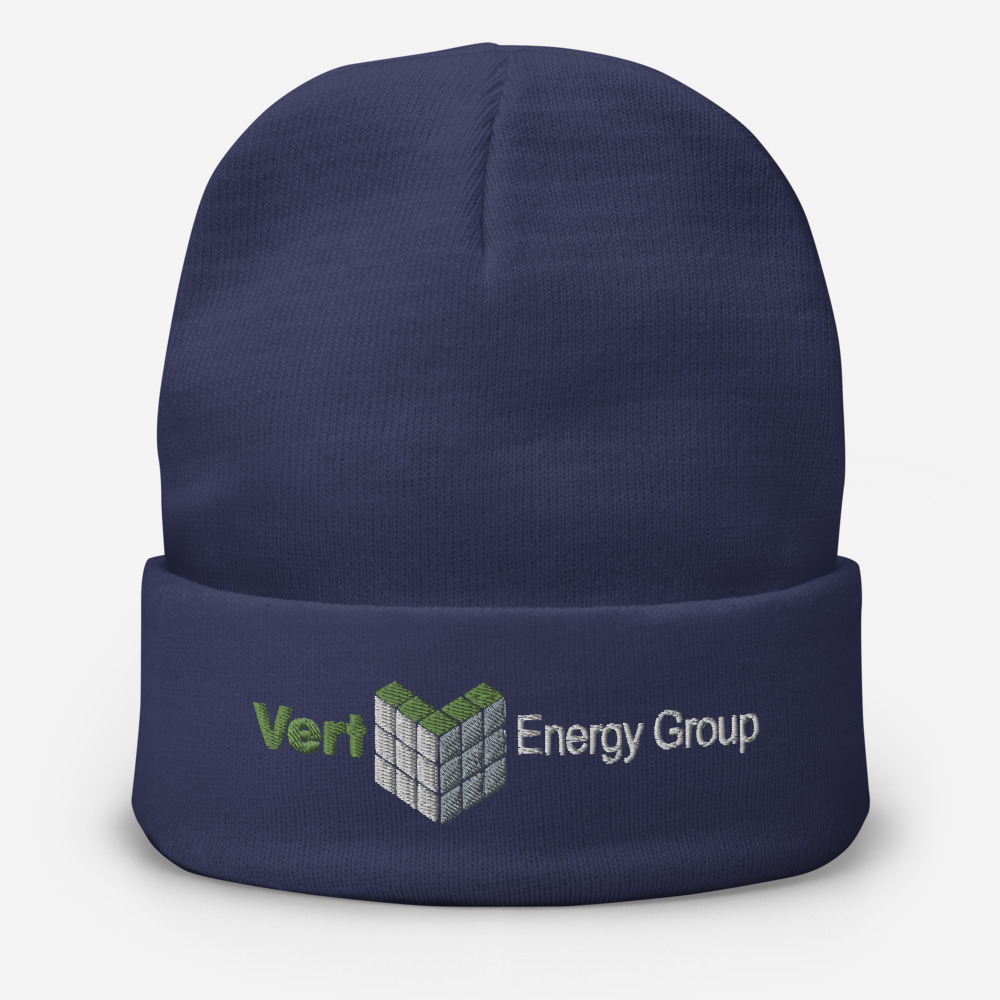 Vert Embroidered Beanie - Image 3