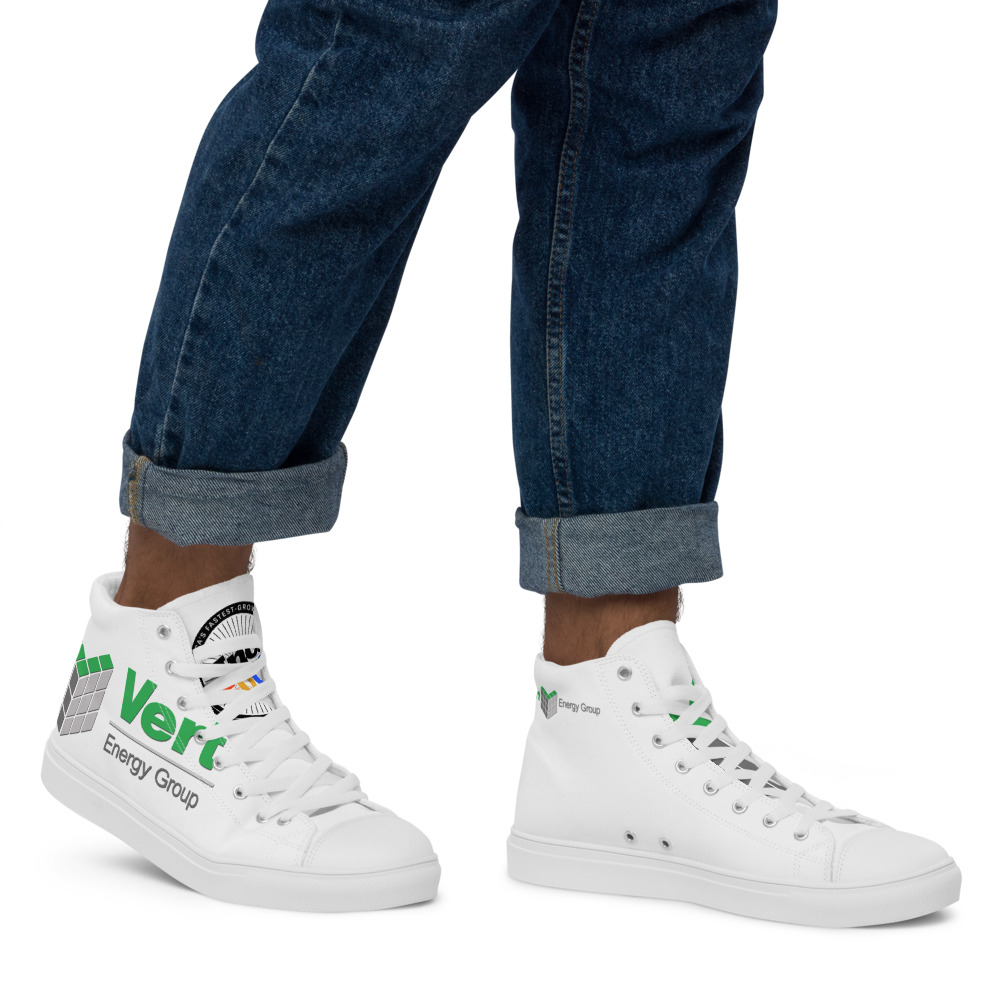 Men’s high top canvas shoes - Image 3