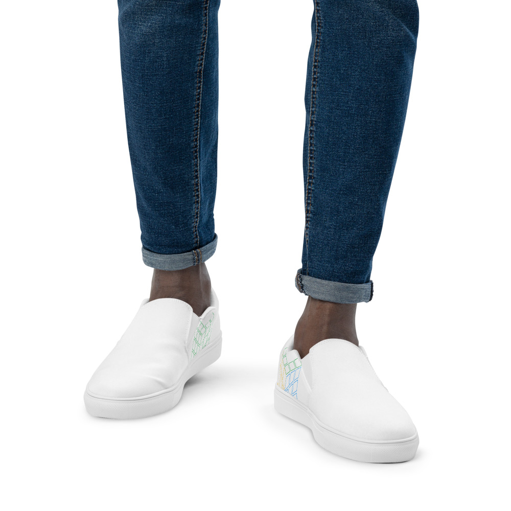 Men’s slip-on canvas shoes - Image 7