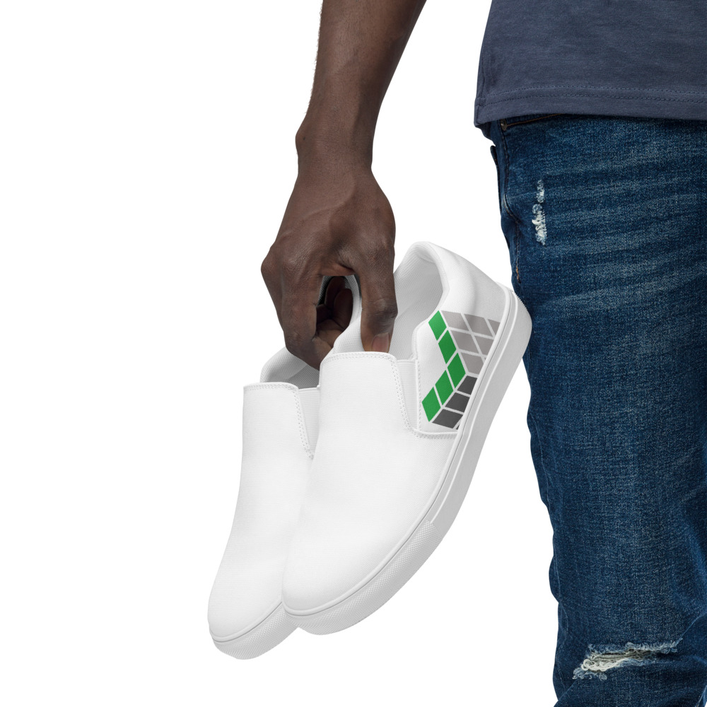 Men’s slip-on canvas shoes - Image 2