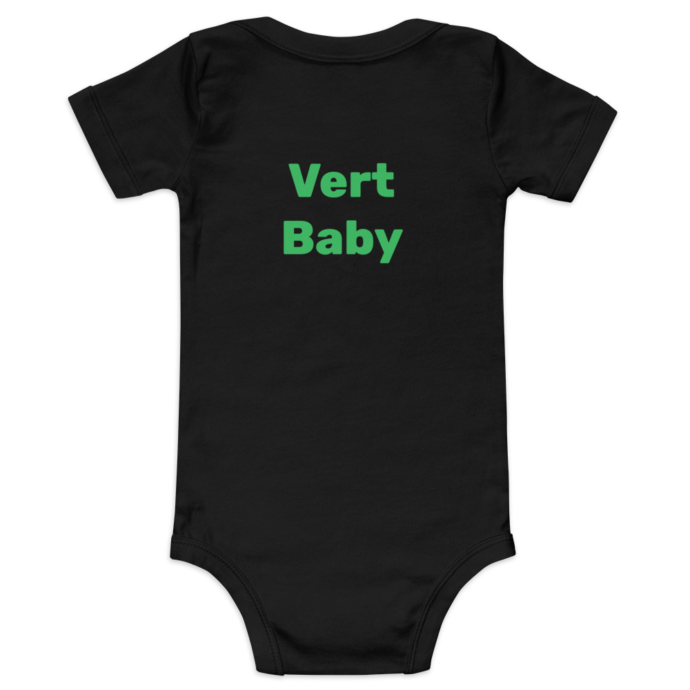 Baby Front & Back Short Sleeve One Piece - Image 2