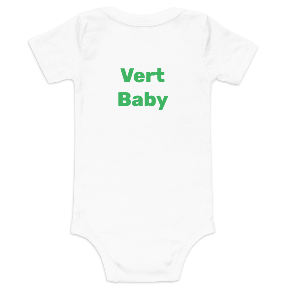 Baby Front & Back Short Sleeve One Piece - Image 8