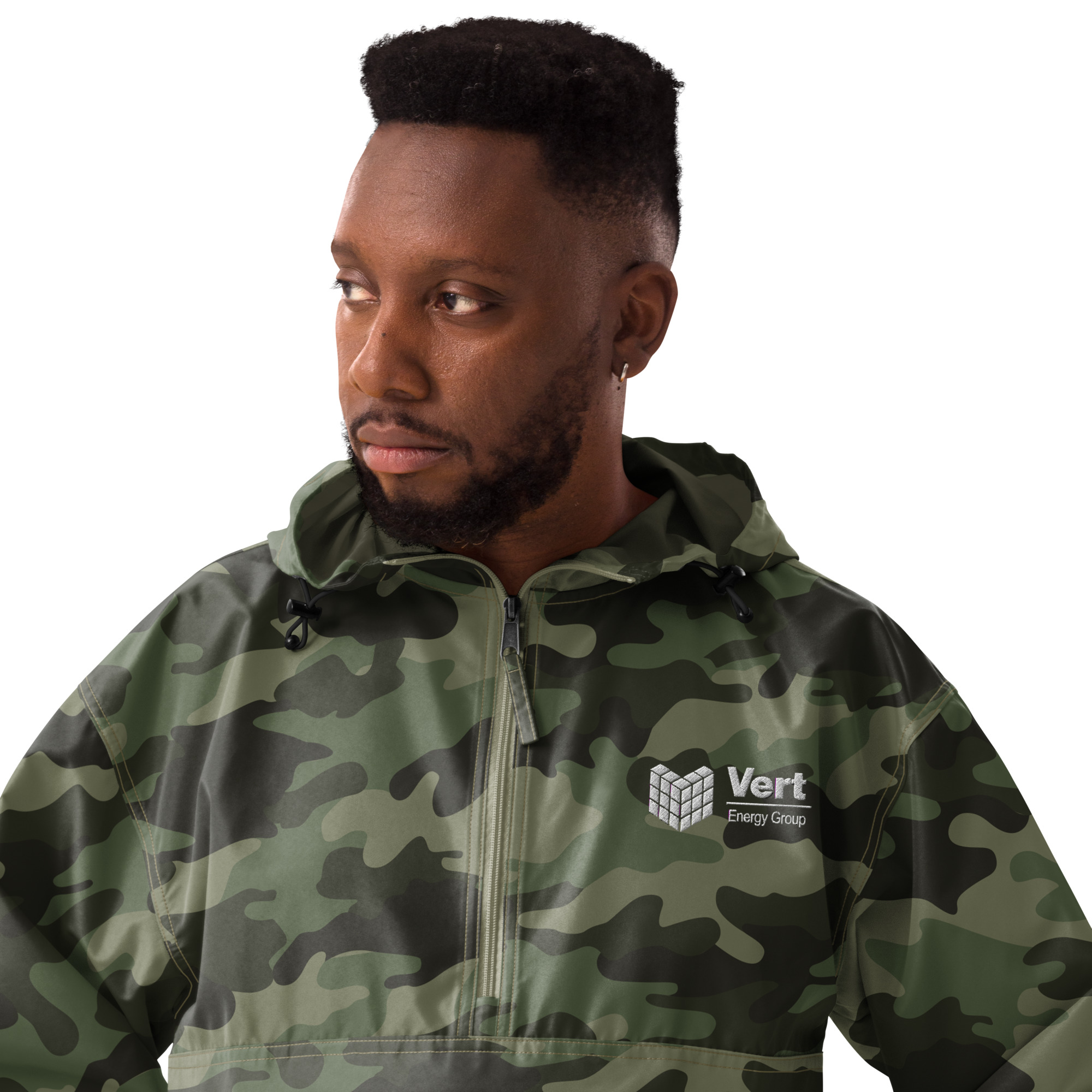 Embroidered Champion Packable Jacket - Image 2