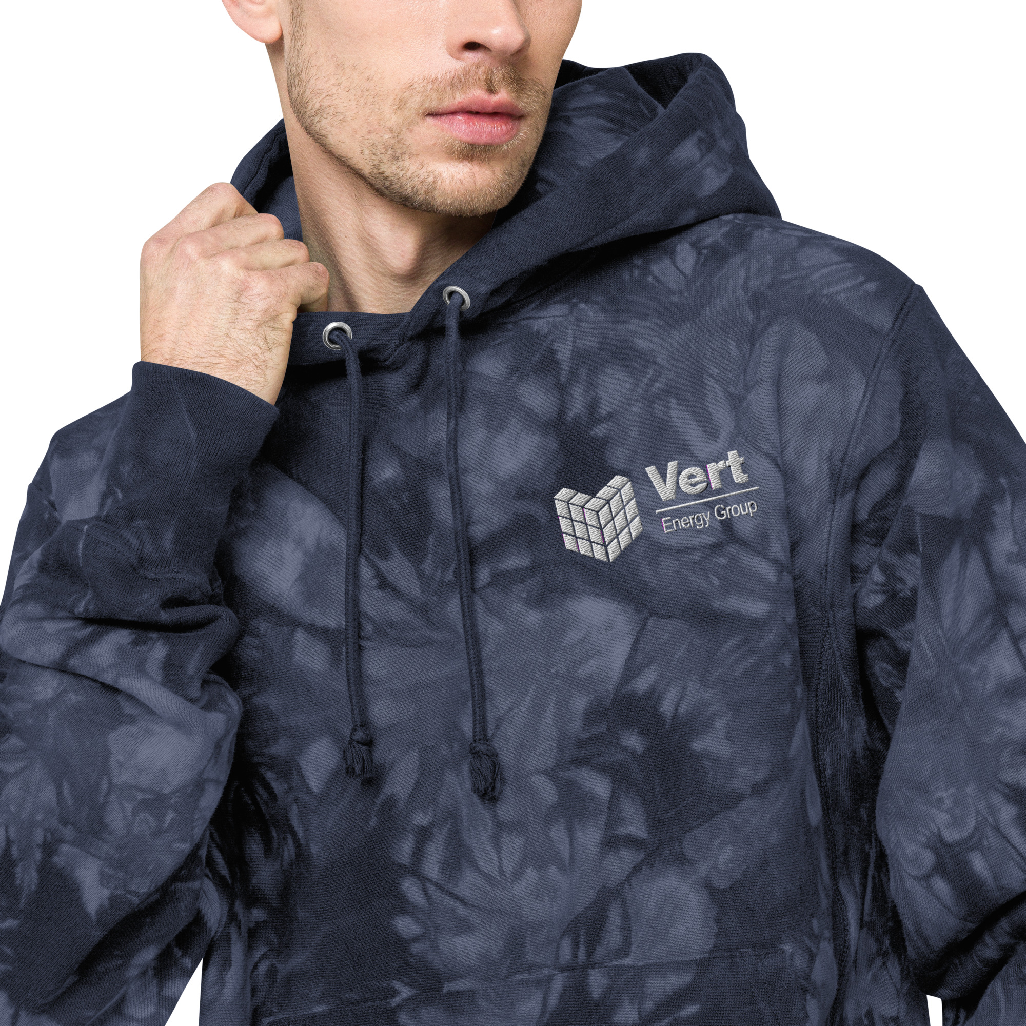 Unisex Champion tie-dye hoodie - Image 8