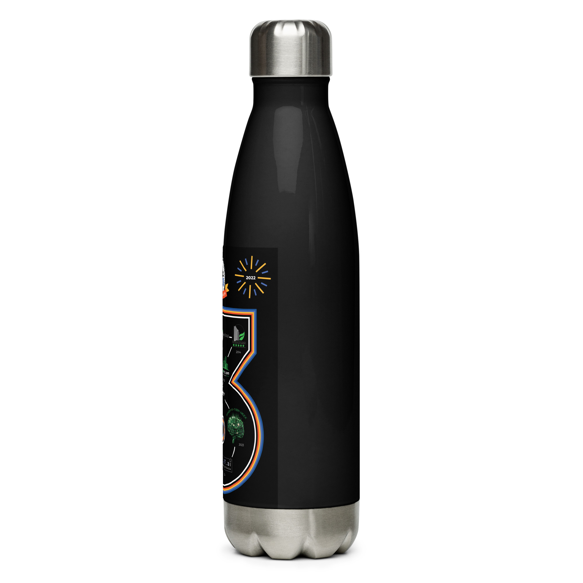 Stainless steel water bottle - Image 3