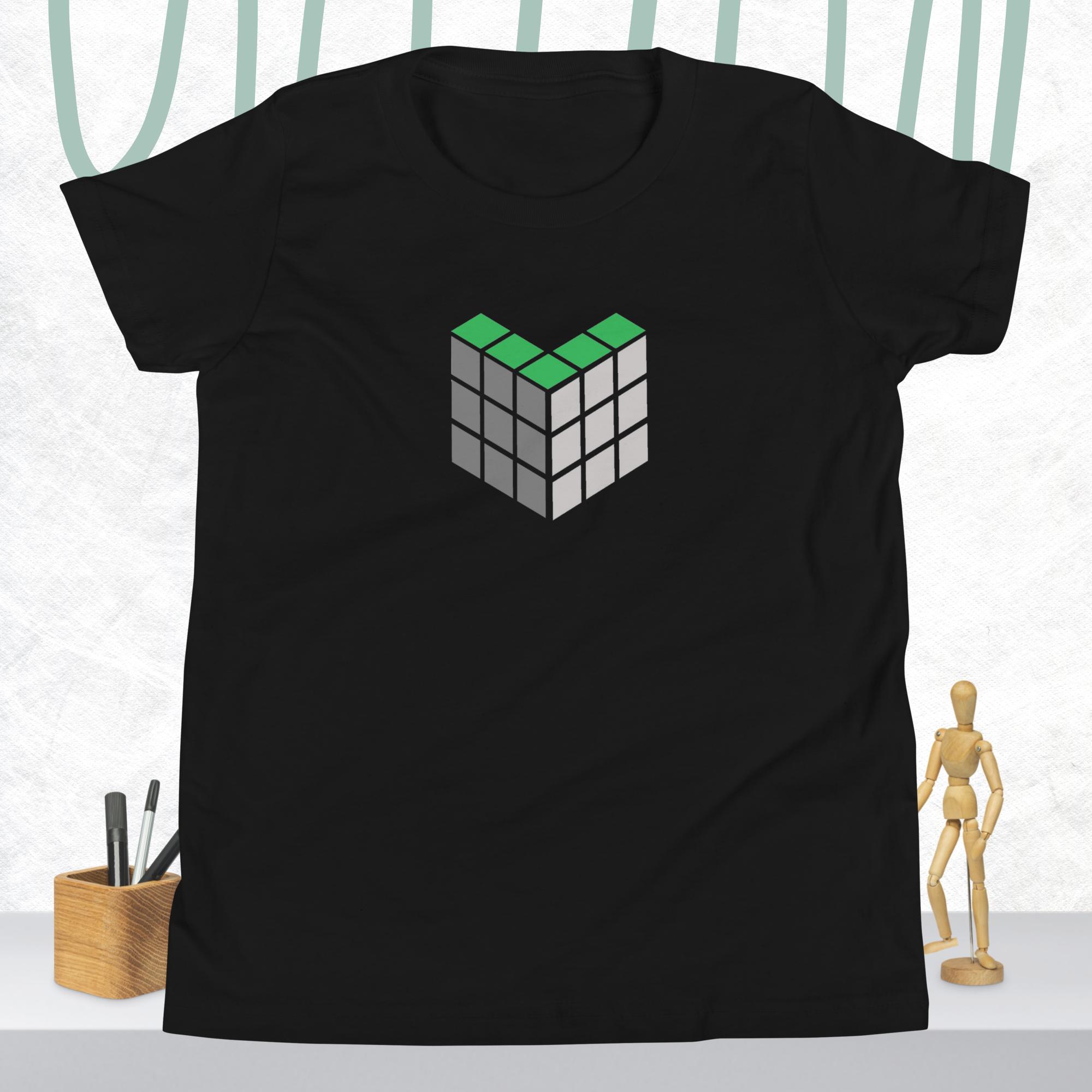 Youth Short Sleeve VERT CUBE T-Shirt - Image 2