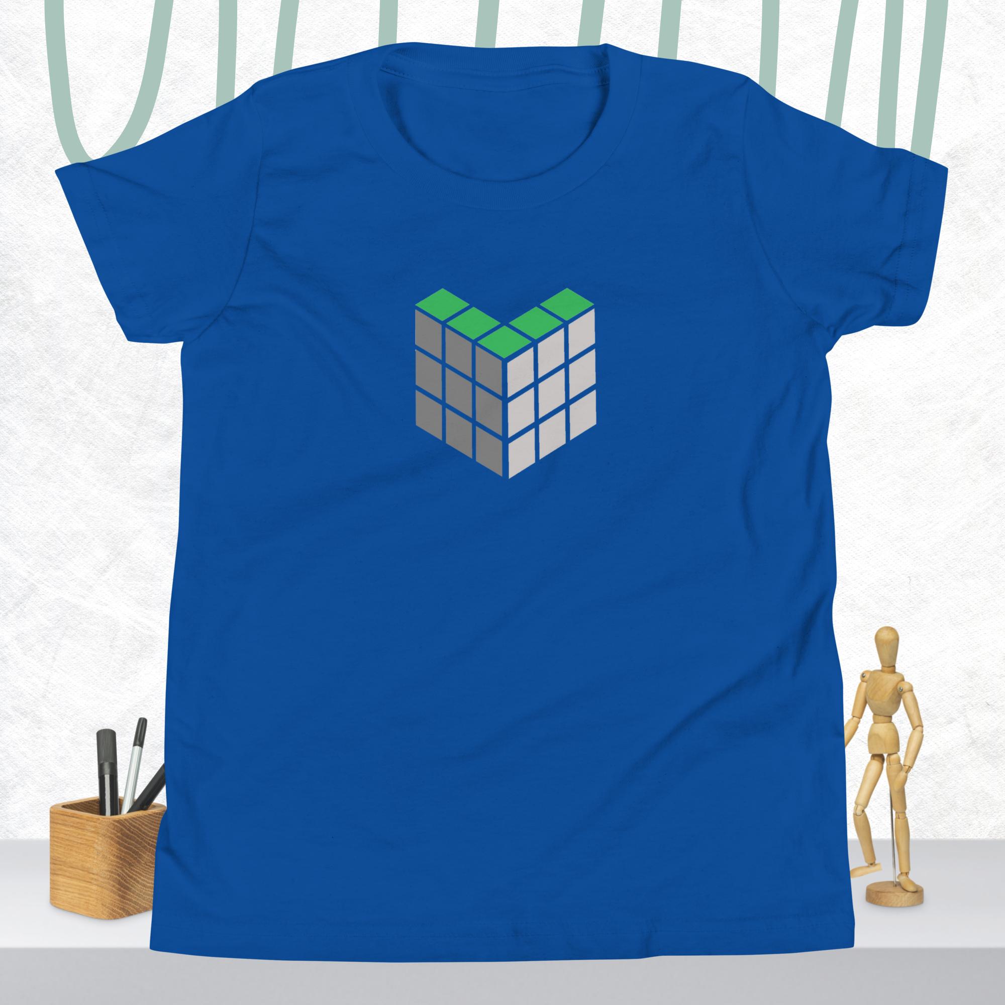 Youth Short Sleeve VERT CUBE T-Shirt - Image 3